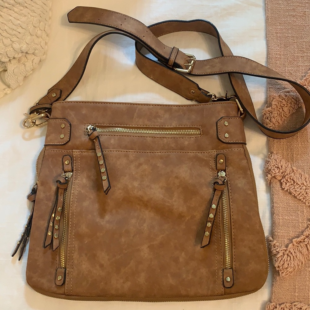 Tan crossbody
